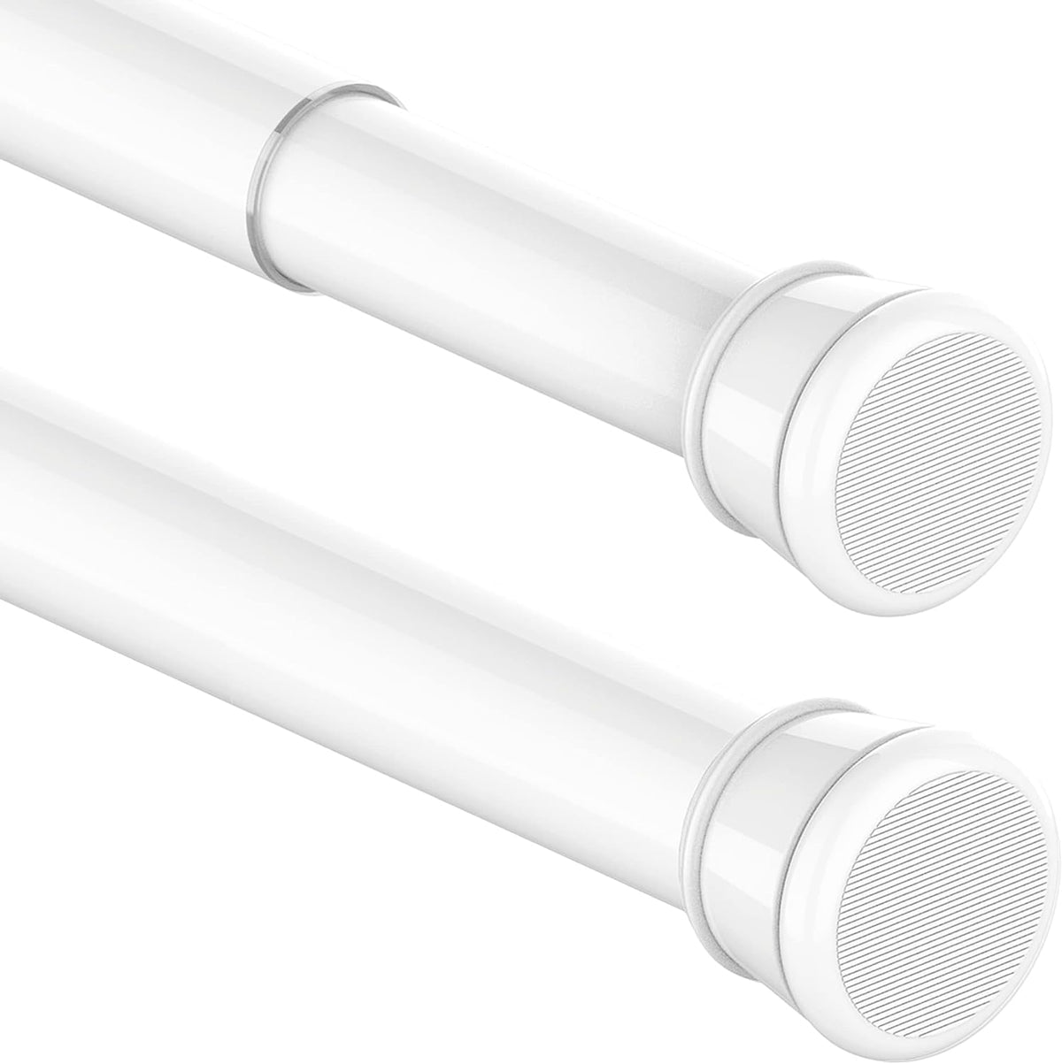 1PC Shower Curtain Pole No Screws Curtain Pole No Drilling Tension Rod Curtain Poles Extendable for Window, Bathroom