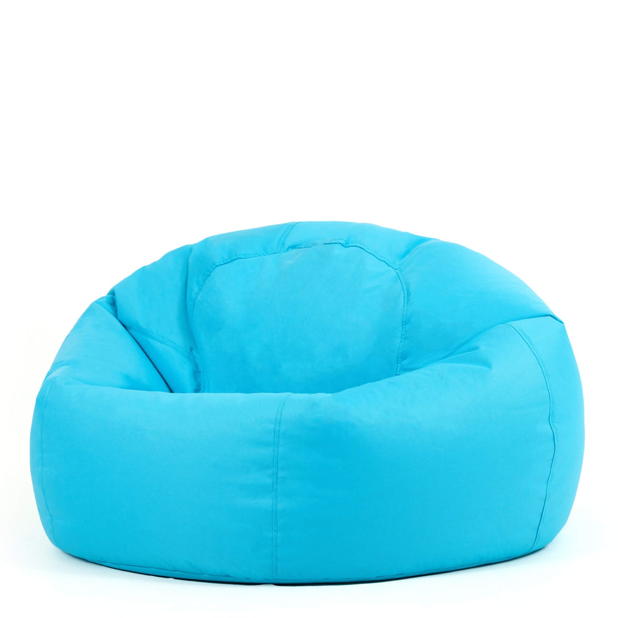 Bean Bag Bazaar Kingston Outdoor Bean Bag with Filling Included, Aqua