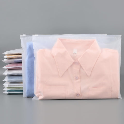 Svaldo Large Ziplock Bags for Clothes, 25Pcs 40 * 30cm Frosted Bags for Clothes, Reusable and Moth Proof, Storage Solutions for Books, Documents