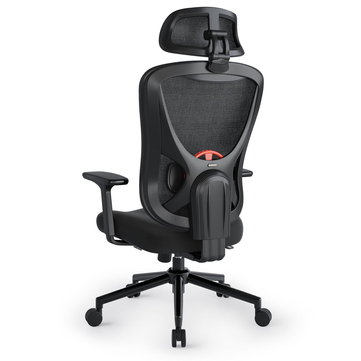 Eucladoceros Ergonomic Office Chair - Lift Up Mesh Backrest, 330lbs, Black