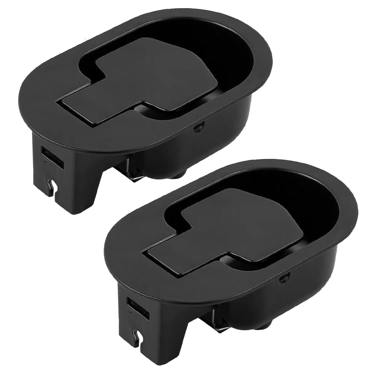 Wjelet Universal Recliner Cable Replacement - 2 Pcs Black Recliner Handle Pull Handle for Sofa Chair, Fits Ashley Major Recliner Brands