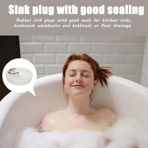 Sink Plugs Bath Plug 4 Pcs Kitchen Sink Drain Plug Wash Basin