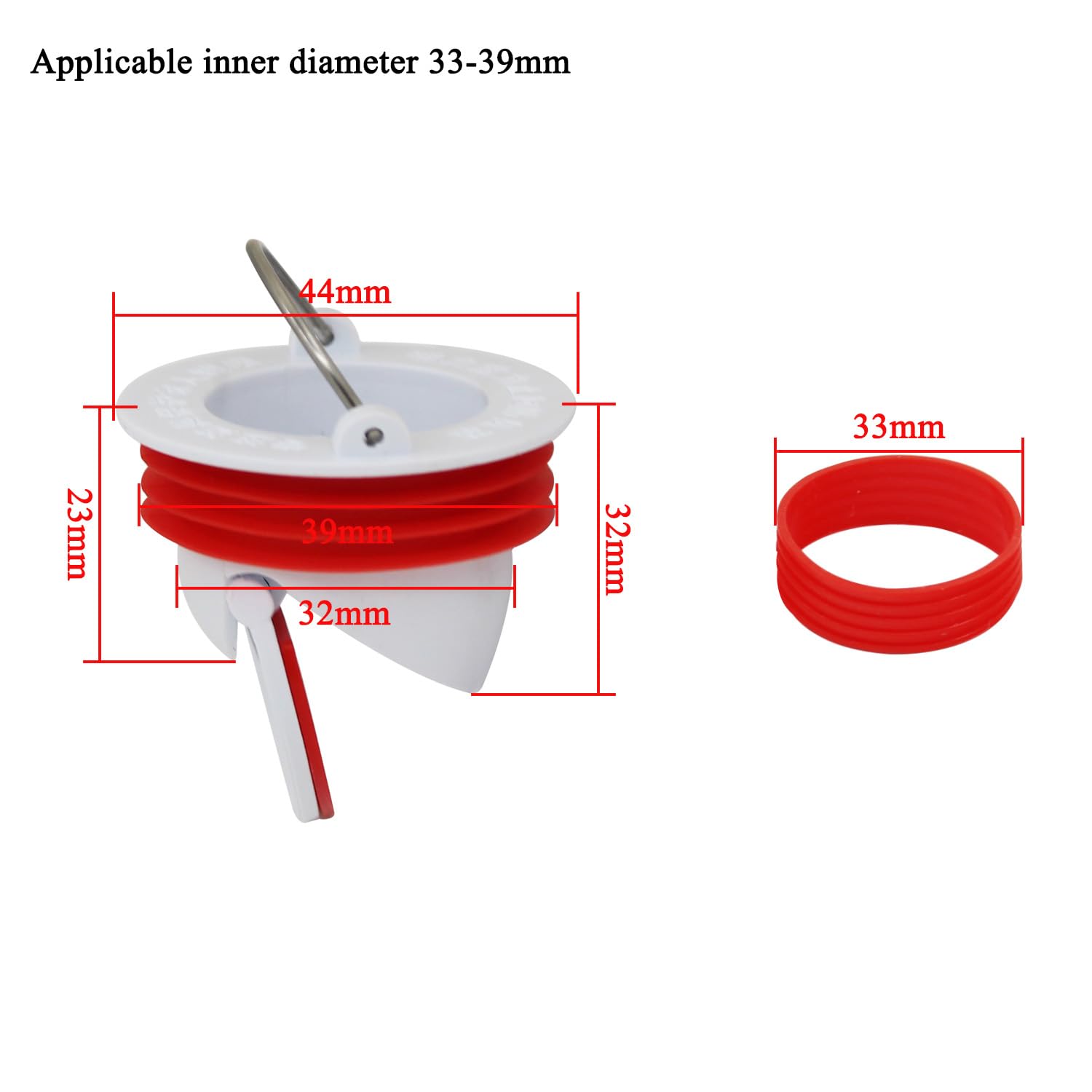 Anti Odor Floor Drain Core for Bathroom Shower Toilet Washer Anti Insect Valve Magnetic Anti Odor Drain Switch Plastic Pest Prevention toilet sewer
