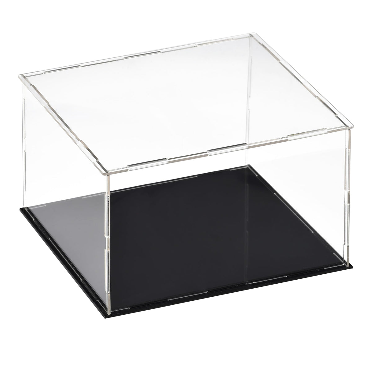 Recogwood Acrylic Display Case, 30 x 30 x 25cm Dustproof Clear Showcase