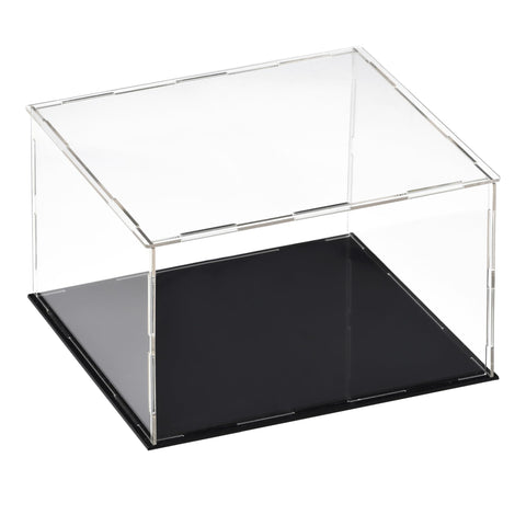 Recogwood Acrylic Display Case, 30 x 30 x 25cm Dustproof Clear Showcase