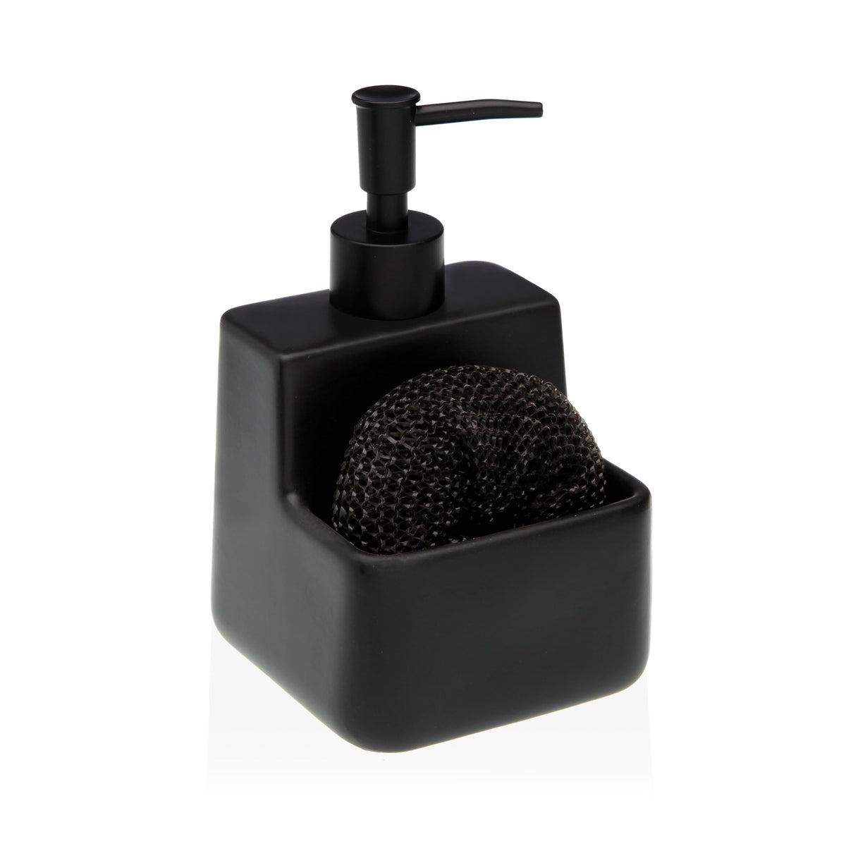 Soap Dispenser with Sponge Holder – Modern Design and Functionality for Your Kitchen – For Sink-For Pump with Sponge Holder