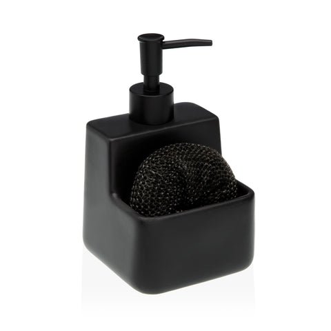 Soap Dispenser with Sponge Holder – Modern Design and Functionality for Your Kitchen – For Sink-For Pump with Sponge Holder