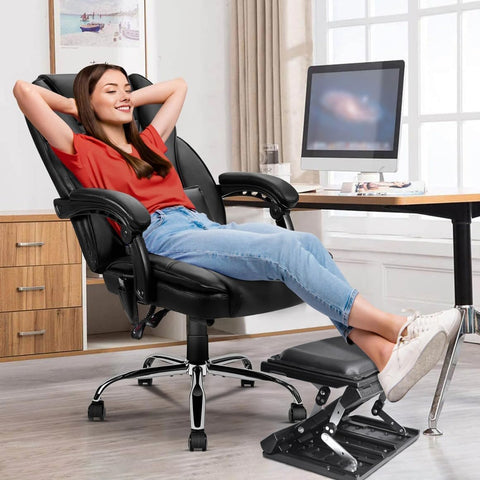 Foot Rest Under Desk Infinite Adjustable, for Office Home Gaming, Foldable