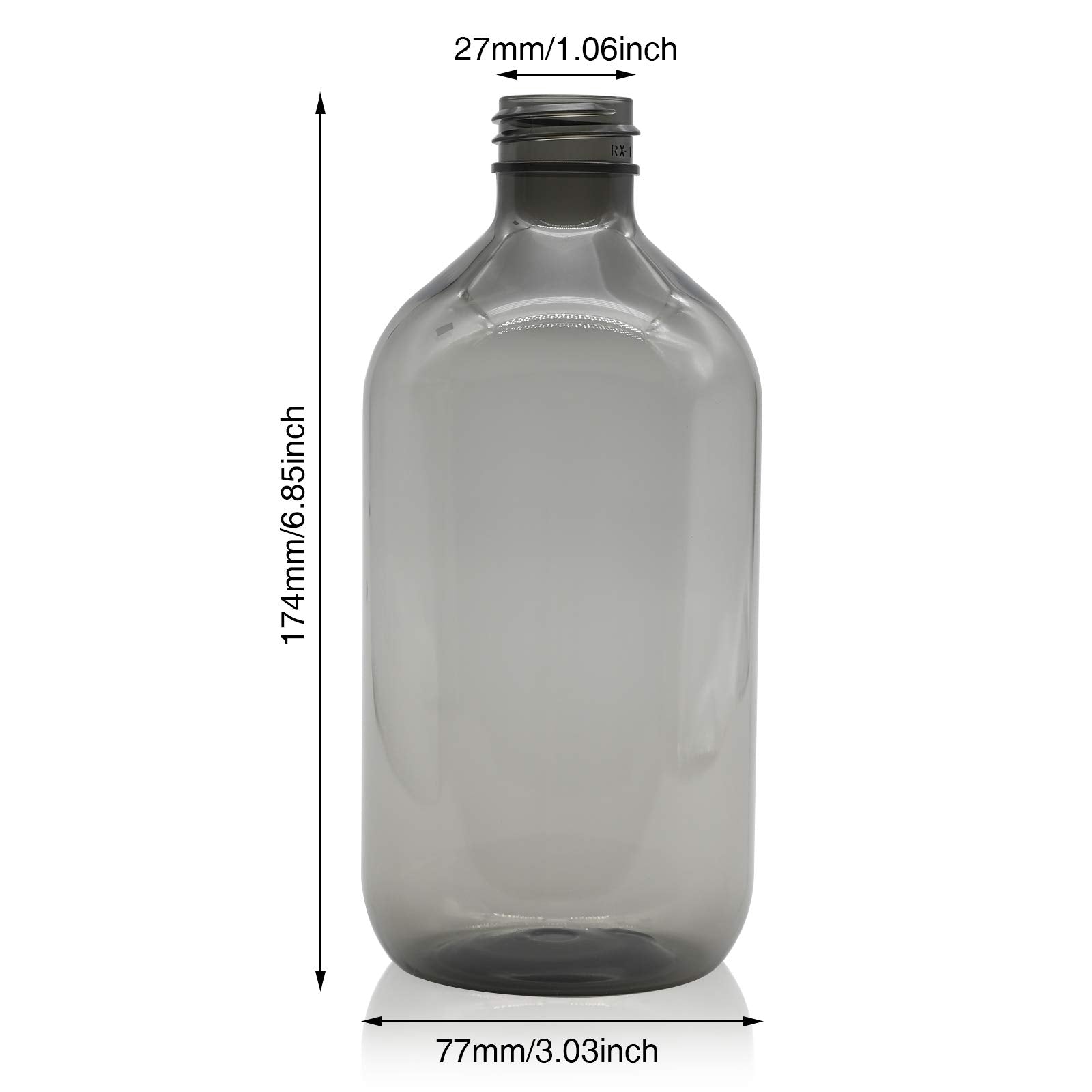 2 Pcs Empty Press Pump Bottles, 500ML/17oz Refillable Bottle for Cooking Sauces, Plastic Liquid Soap Dispenser Refillable Container for Essential