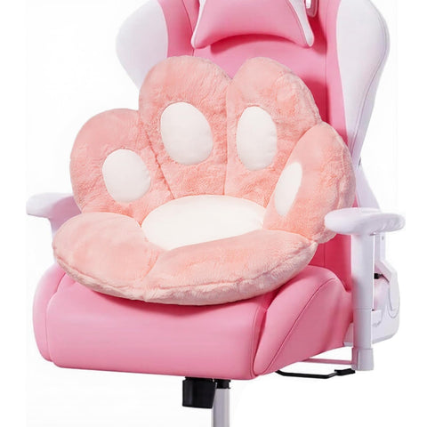 Buithafu Cute Cat Paw Seat Cushion Soft Chair Pad for Office Chair