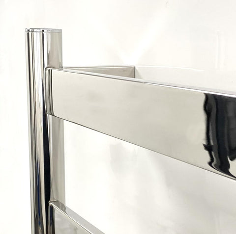 Manissa FALA Stainless Steel Electric Heated Towel Rail 500mm W x 720mm H