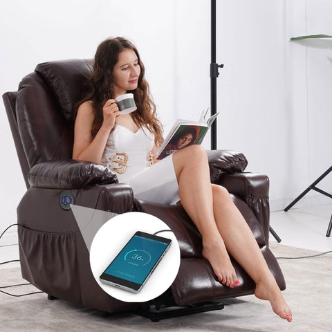 Les-Theresa Recliner Chair Recliner Controller, Recliner Controller, 2 Button Stand Sofa Electric Round Hand Control Handset