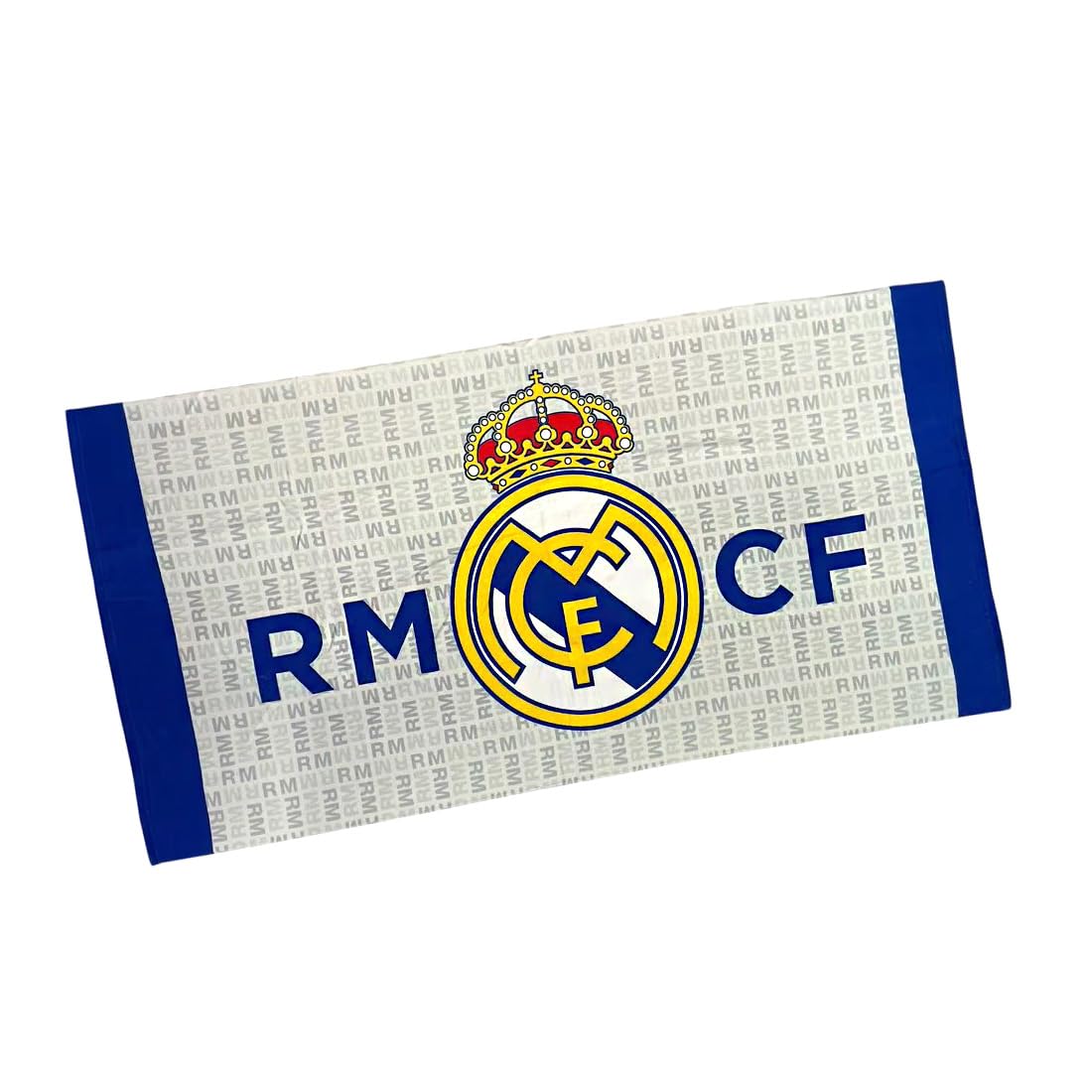 JYC CREATIVE - Highly Absorbent Beach, Pool & Gym Towel (70x140 cm - Quick-Dry Microfiber, for Real Madrid Fans)