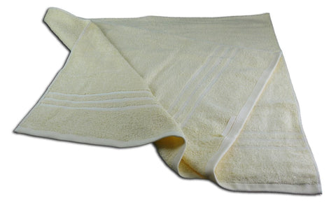 Gözze - Elegant Hand Towel Set of 2, Sylt, 100% Cotton, Heavy Weight (440 g/m²), 50 x 100 cm - Vanilla