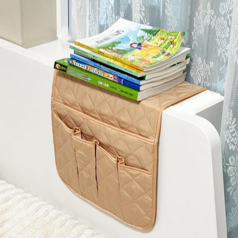 BEISIJIA Sofa Armrest Organiser, Hanging Caddy Storage Bag for Armchair Couch, Remote Control Holder for Phone, Books, Magazines, Glasses