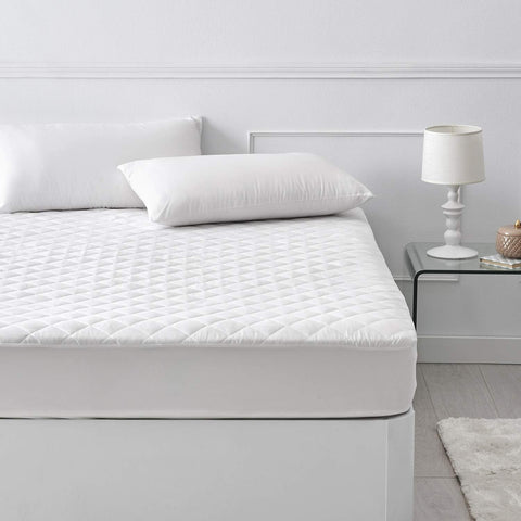 Pikolin Home – Mattress protector, Padded, Highly Breathable 135 x 190/200 cm white