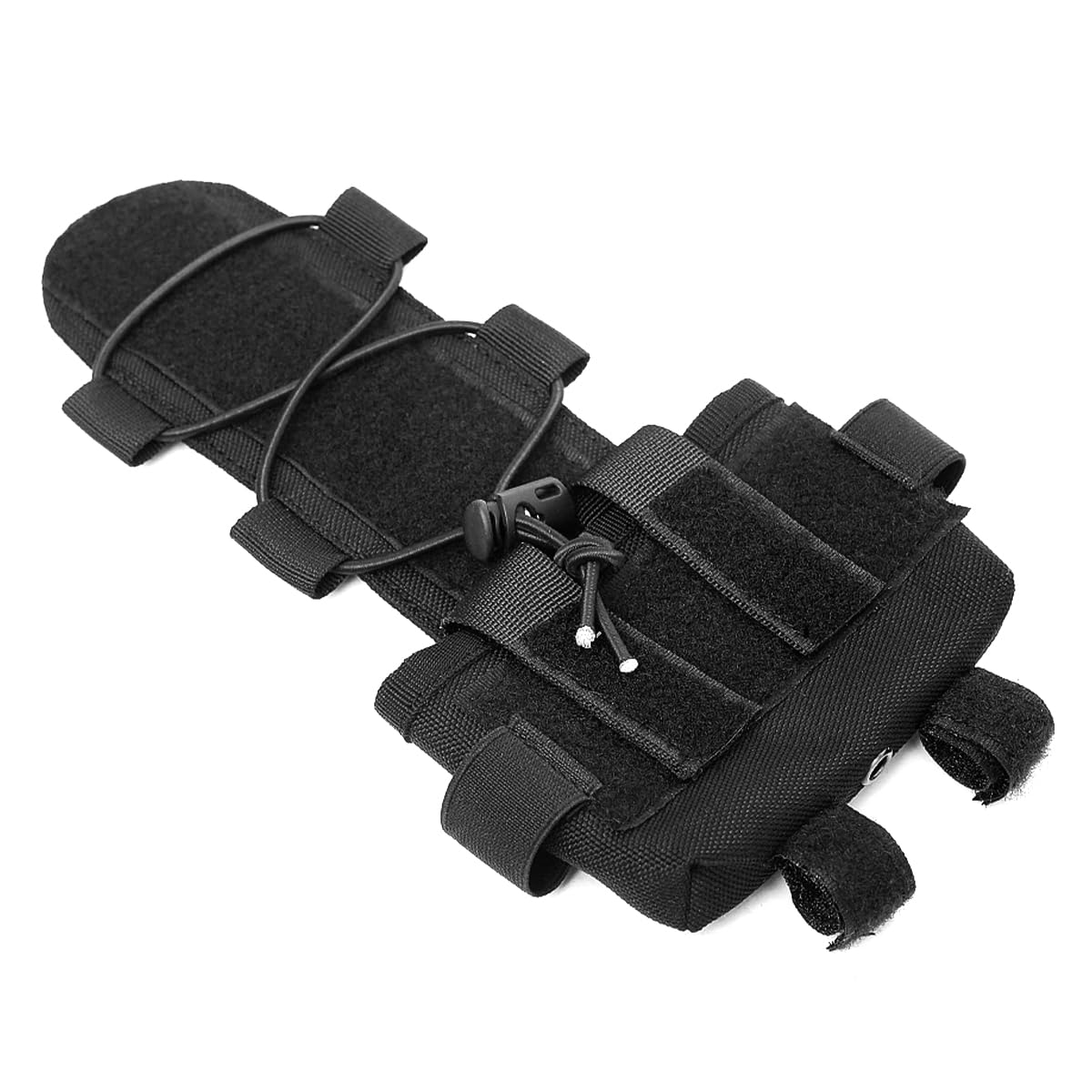 Namvo Durable Helmet Battery Pack Tactical Nylon Counterweight Storage Pouch For Mountaineering Climbing Adventure Pouch Attaches To Helmet And Belt.