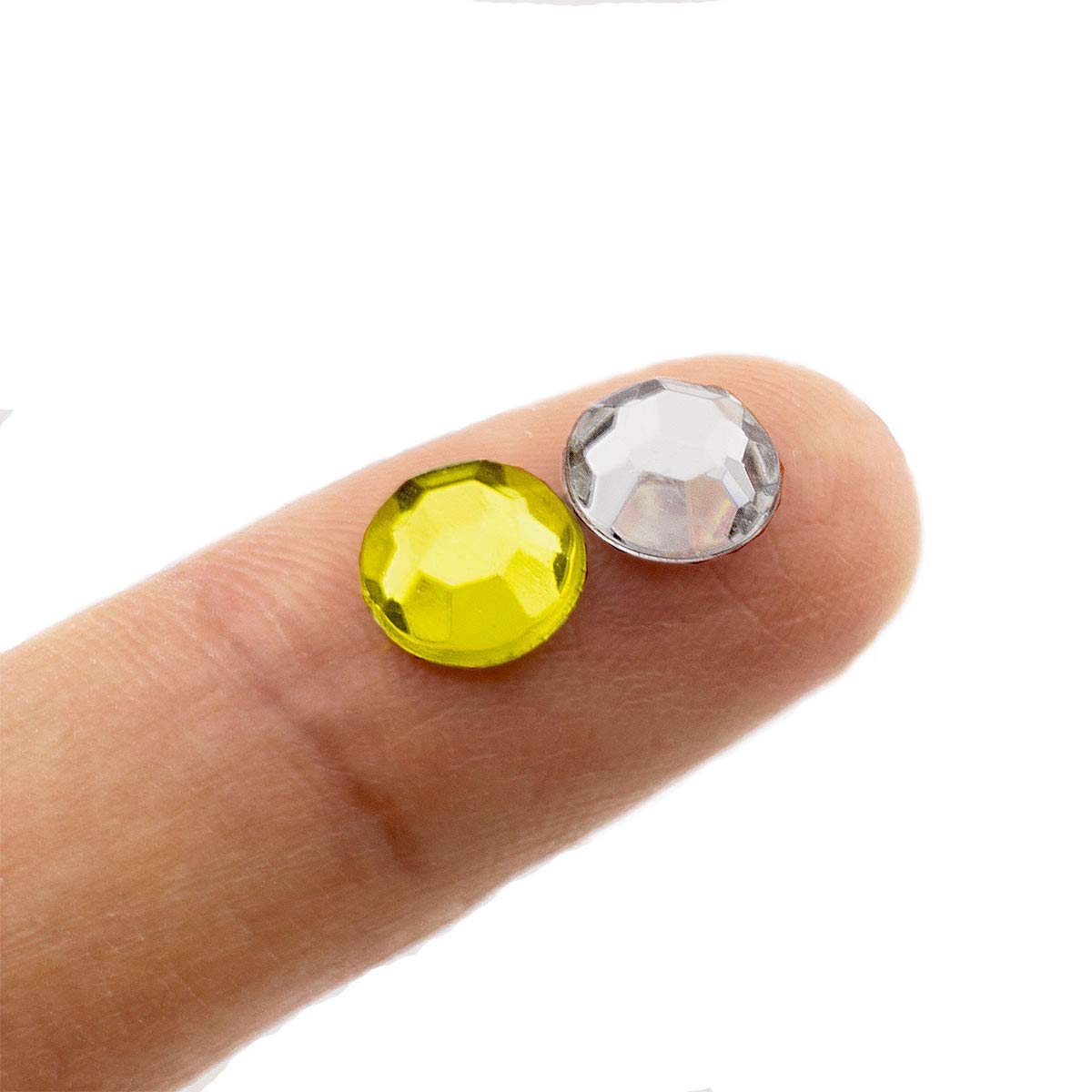 Summer-Ray 7mm Assorted Colour Rhinestones In Storage Box Value Pack (N703)