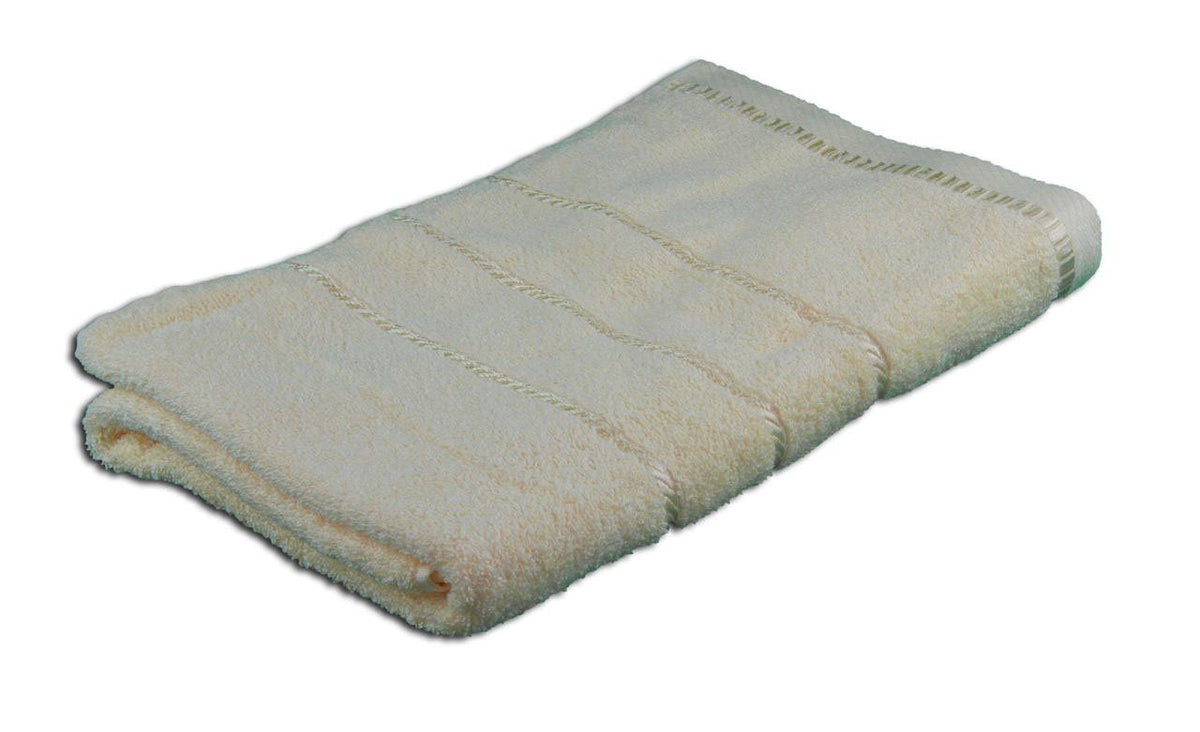 Gözze - Bath Towel, Berlin, 100% Cotton, 70 x 140 cm - Vanilla