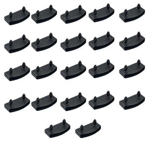 Sgehai 36 Pcs bed slat, replacement bed slat end clip,plastic bed slat holders caps 55mm,24 ends and 12 center,for double/single bed and king size