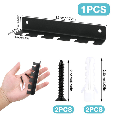 Wall Mounted Toothbrush Holder - Stylish Stainless Steel Toothbrush Organizer Self-Adhesive Can Drill Installation