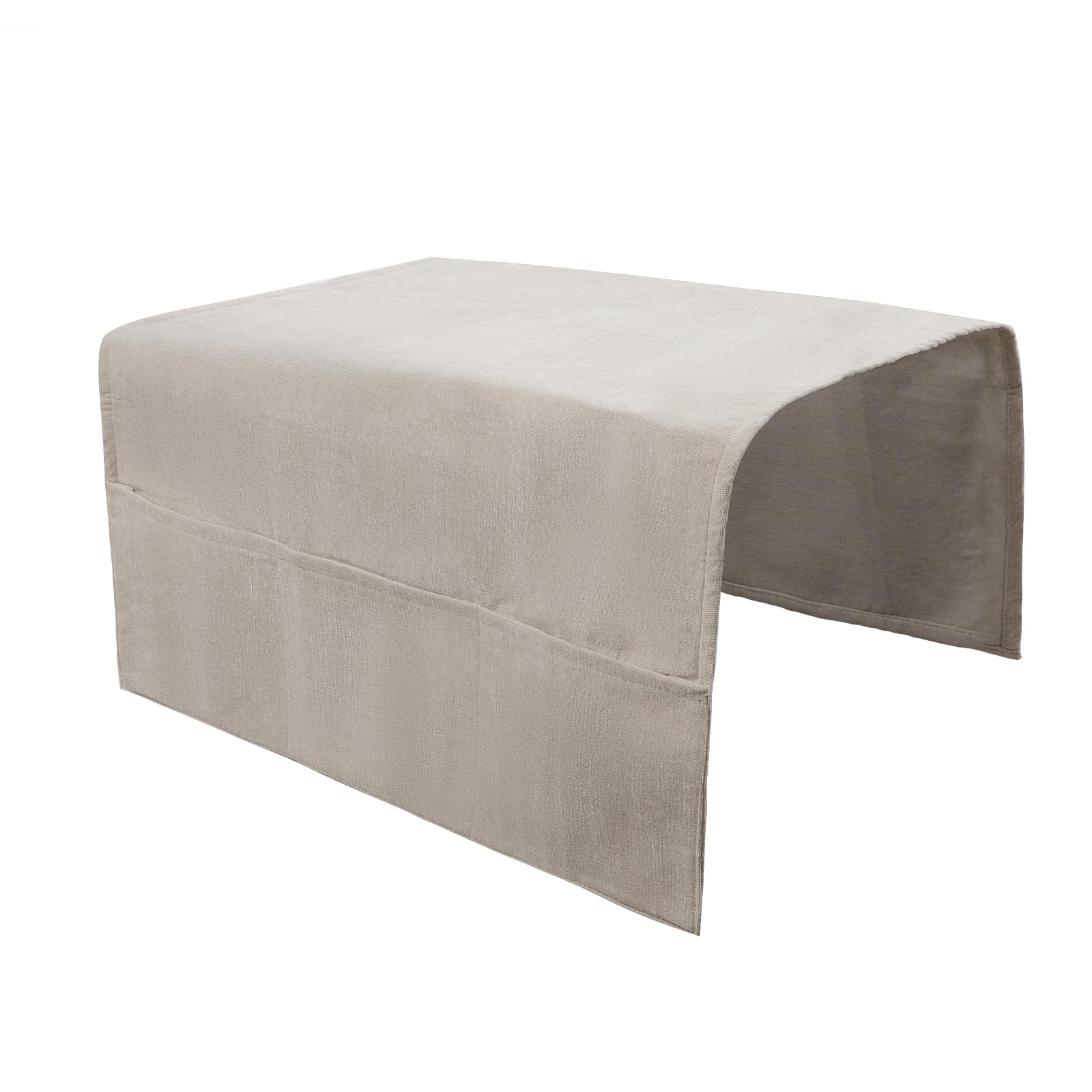 TINAYAUE Sofa Armrest Organiser with 3 Large Pockets for Remote Control, Keys, Glasses