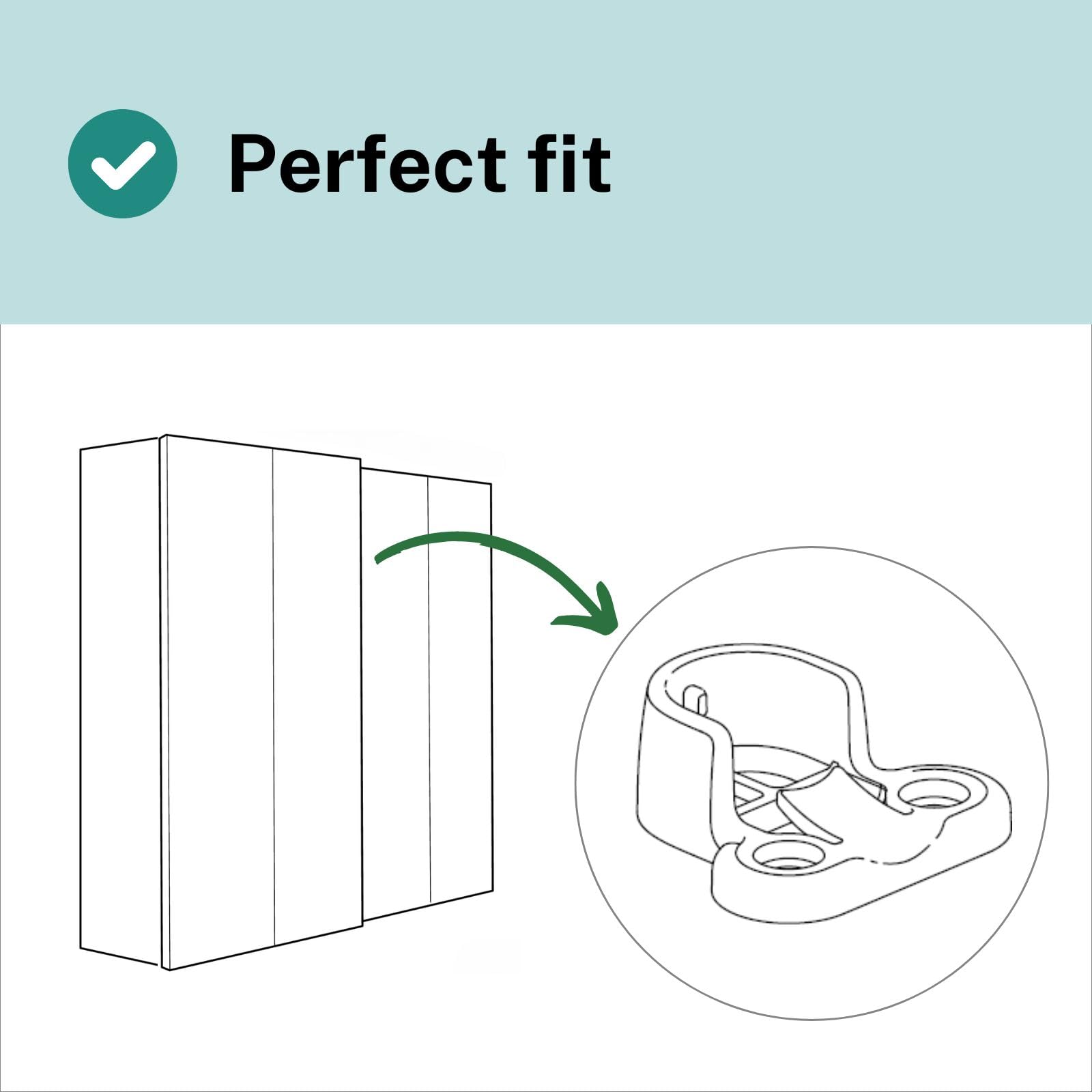KOMPLEMENT 130527 Clothes Rail compatible with IKEA PAX