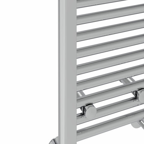 NRG Chrome Heated Towel Rail Straight Designer Radiator, 1600×600mm