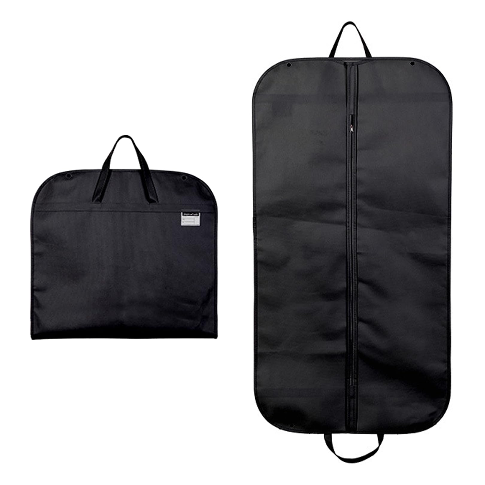 1 Pcs Suit Carrier Bag,Breathable Garment Suit Clothes Covers Bags,120 * 60cm suit covers for men,Black Zipped Foldover Breathable Multi-Use Garment