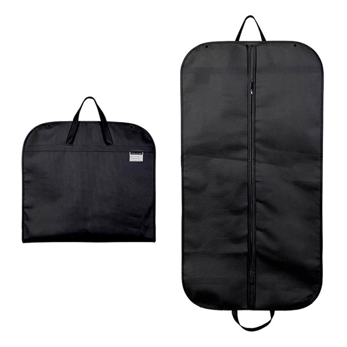 1 Pcs Suit Carrier Bag,Breathable Garment Suit Clothes Covers Bags,120 * 60cm suit covers for men,Black Zipped Foldover Breathable Multi-Use Garment