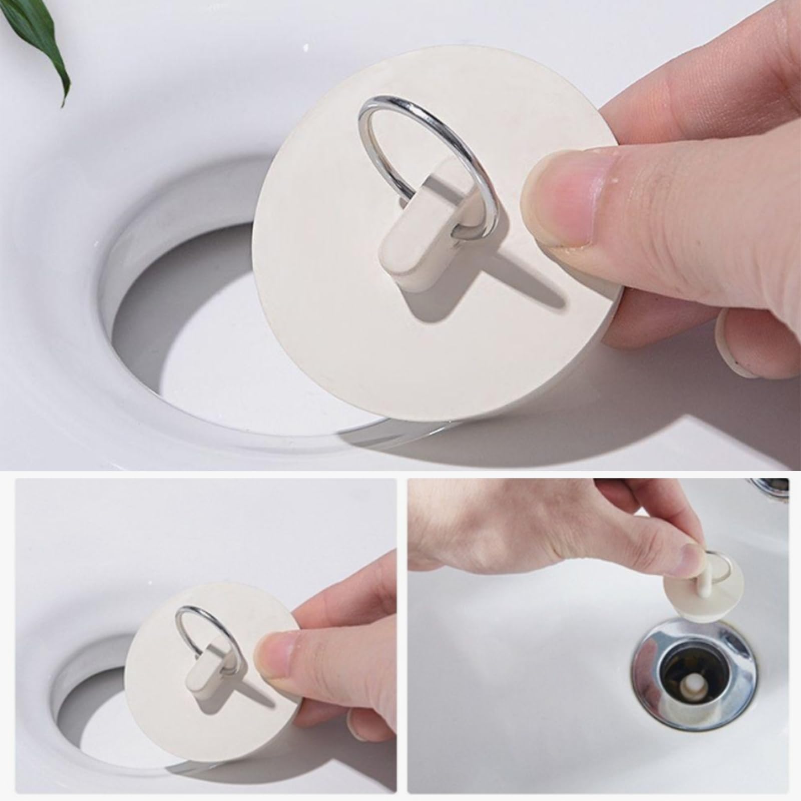 4Pcs Bath Plug, Sink Plug Replacement, Sink PlugS, Bathroom Sink Plugs