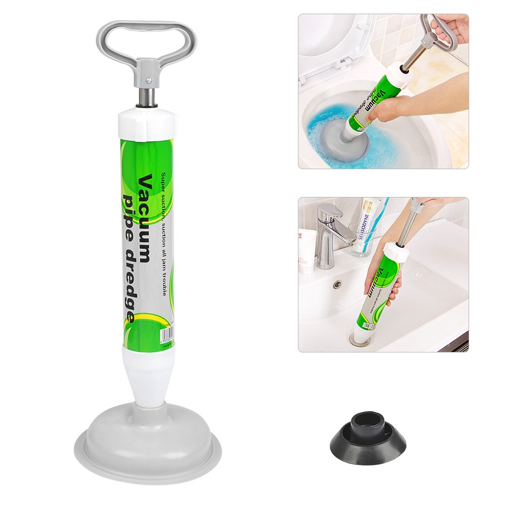 TIMESETL Toilet Plunger, Plunger Sink Unblocker, Sink Plungers for Unblocking, Plunger Toilet Unblocker, Powerful Sink Plunger