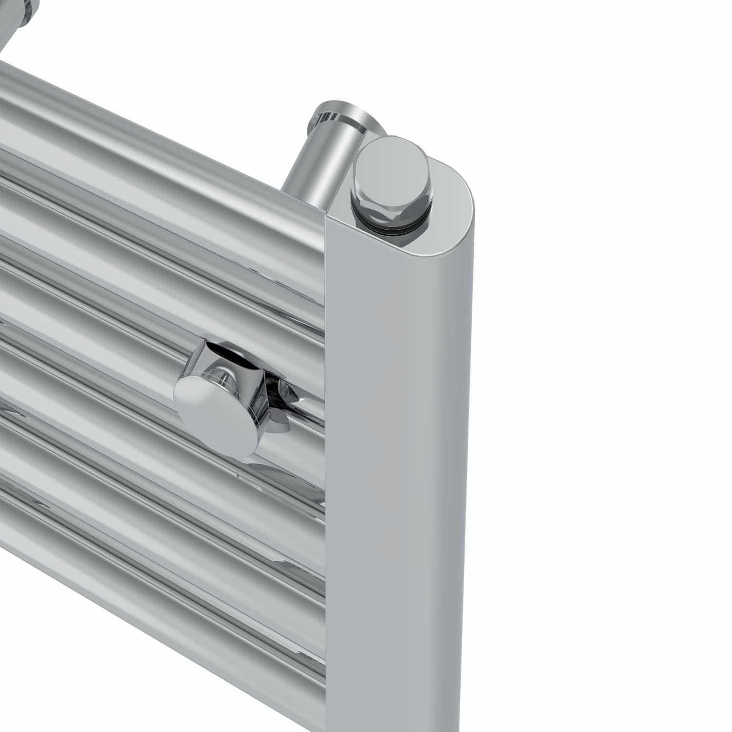 NRG Chrome Heated Towel Rail Straight Designer Radiator, 1800×300mm