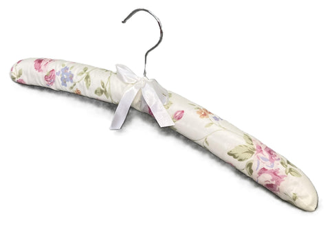 Pack of 5 Quality Padded Clothes Hangers ~ Several Patterns to choose from ... (Elegance)