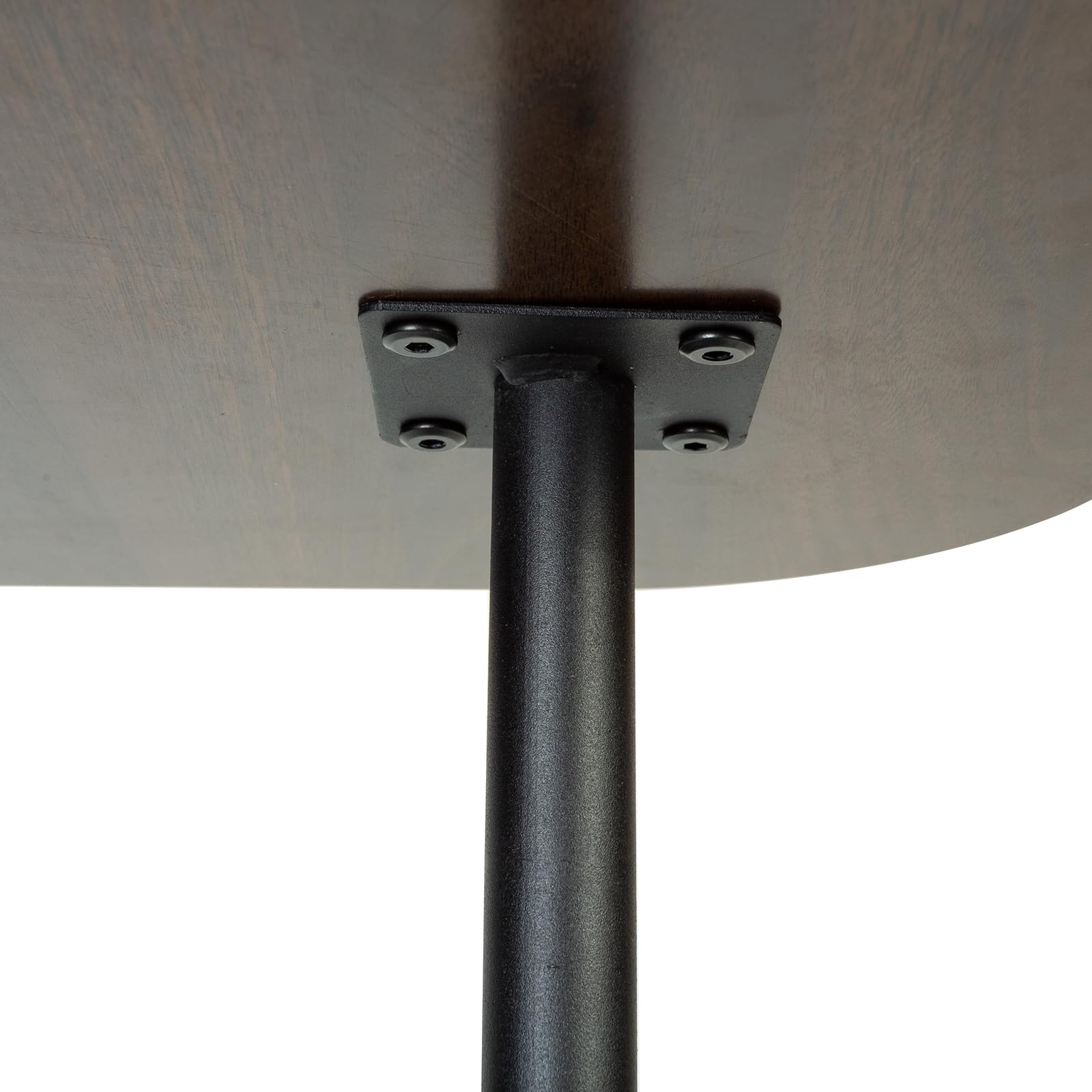 XUDREZ Adjustable C Shaped Side Table, 360°Swivel C Shaped End Table, Couch Side Tables That Slide Under