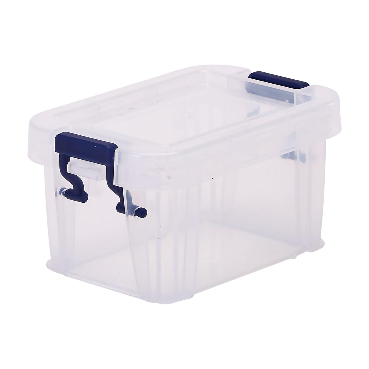 Bankers Box Storage Box 0.2L (20 Pack) - BPA-Free, Stackable Plastic Organizer with Clip-Lock Lid
