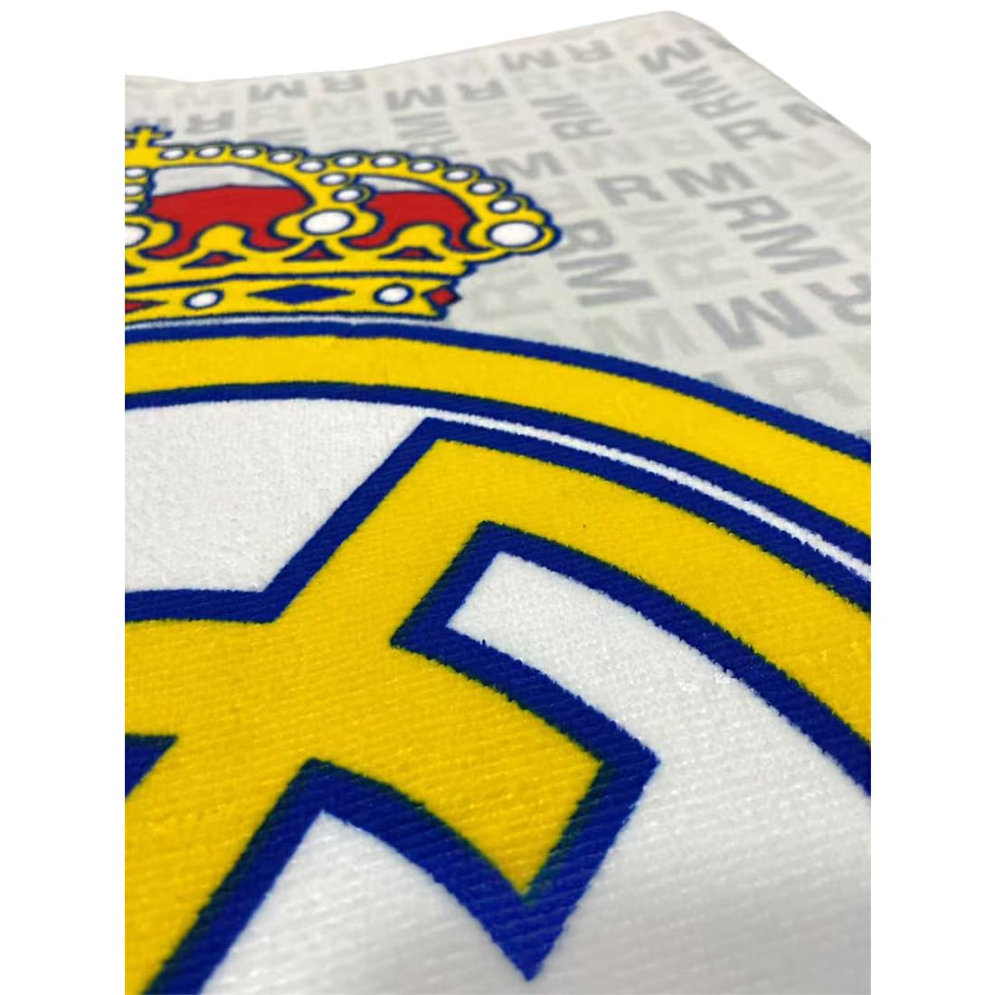 JYC CREATIVE - Highly Absorbent Beach, Pool & Gym Towel (70x140 cm - Quick-Dry Microfiber, for Real Madrid Fans)