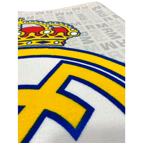 JYC CREATIVE - Highly Absorbent Beach, Pool & Gym Towel (70x140 cm - Quick-Dry Microfiber, for Real Madrid Fans)
