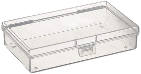 Goodma 7 Pieces Mixed Sizes Rectangular Clear Plastic Storage Box