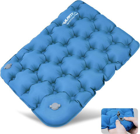 EULANT Hand-Press Inflatable Seat Cushion,Waterproof Air Cushion,Portable Sit Mat Pad for Camping Walking Hiking Travel Fishing Boating Flying