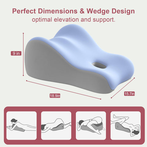 KUNYOS Couples Butt Cushion for Pregnant Women Furniture Pillow Pillowcase Suitable for Home Use, Ideal for Sitting and Lying