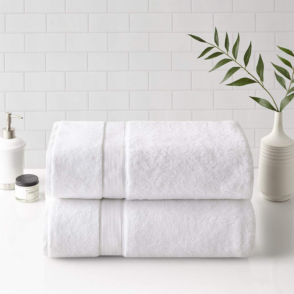 Madison Park SIGNATURE 800GSM 100% Cotton Luxurious Bath Towel Set Highly Absorbent, Quick Dry, Hotel & Spa Quality for Bathroom