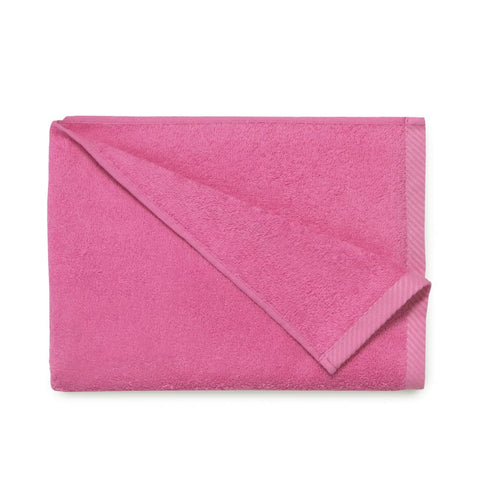 Top Towel - Plus - Large Bath Towels - Bathroom Towels - 2 Hand or Sink Towels - 50 x 100 cm - 100% Cotton - Strawberry