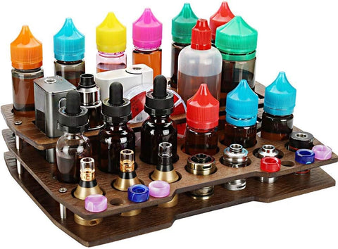 Lanrigorid Handmade Wooden Vape Stand Holder