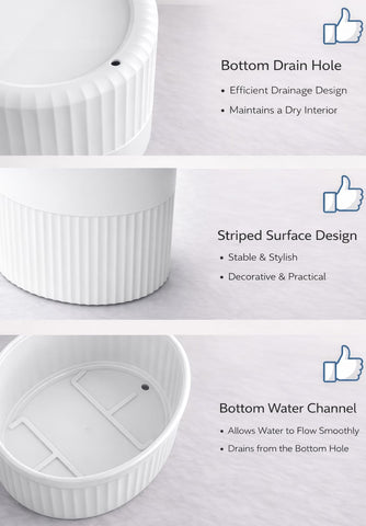 Toothbrush Holder for Bathroom Countertop, Multi-Slot Toothbrush Caddy with Drainage, Detachable Design, Non-Slip Base, Toothpaste Organizer