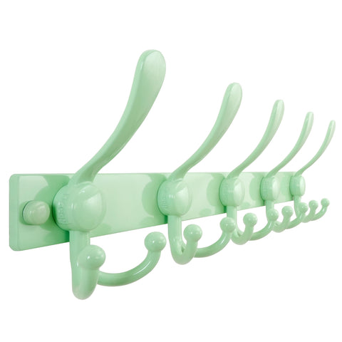 Dseap Coat Rack Wall Mount, Heavy Duty 2.5mm Base vs Flimsy 1mm, Double-Thick Solid Anti-Snap Hooks