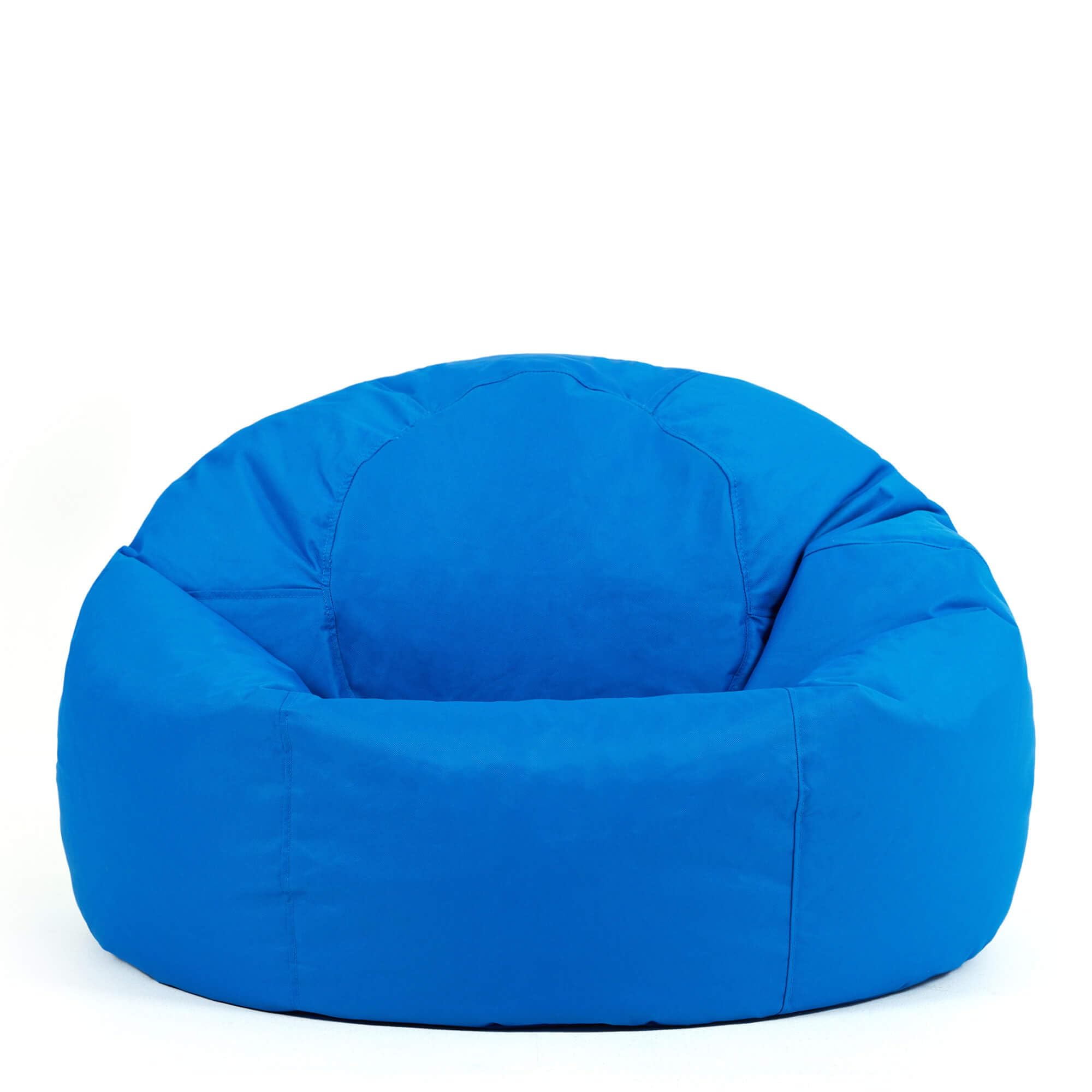 Bean Bag Bazaar Kingston Outdoor Bean Bag with Filling Included, Blue
