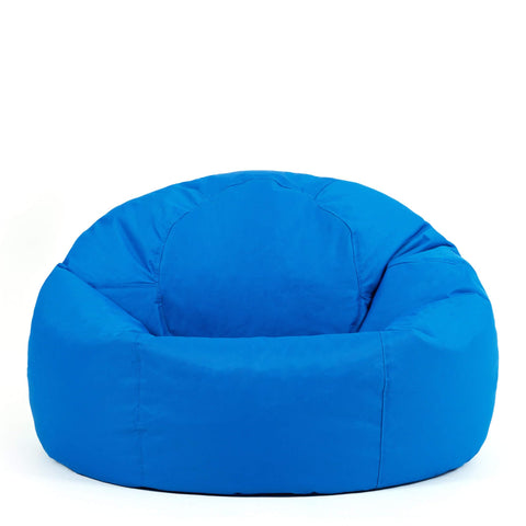 Bean Bag Bazaar Kingston Outdoor Bean Bag with Filling Included, Blue