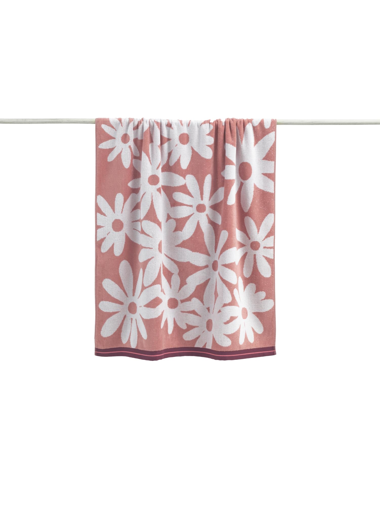 Top Towel - Pop - Large Beach Towel 100 x 180 cm - 100% Egyptian Cotton Terry Double Thread - Soft and Durable - Velvet Finish - Machine Washable
