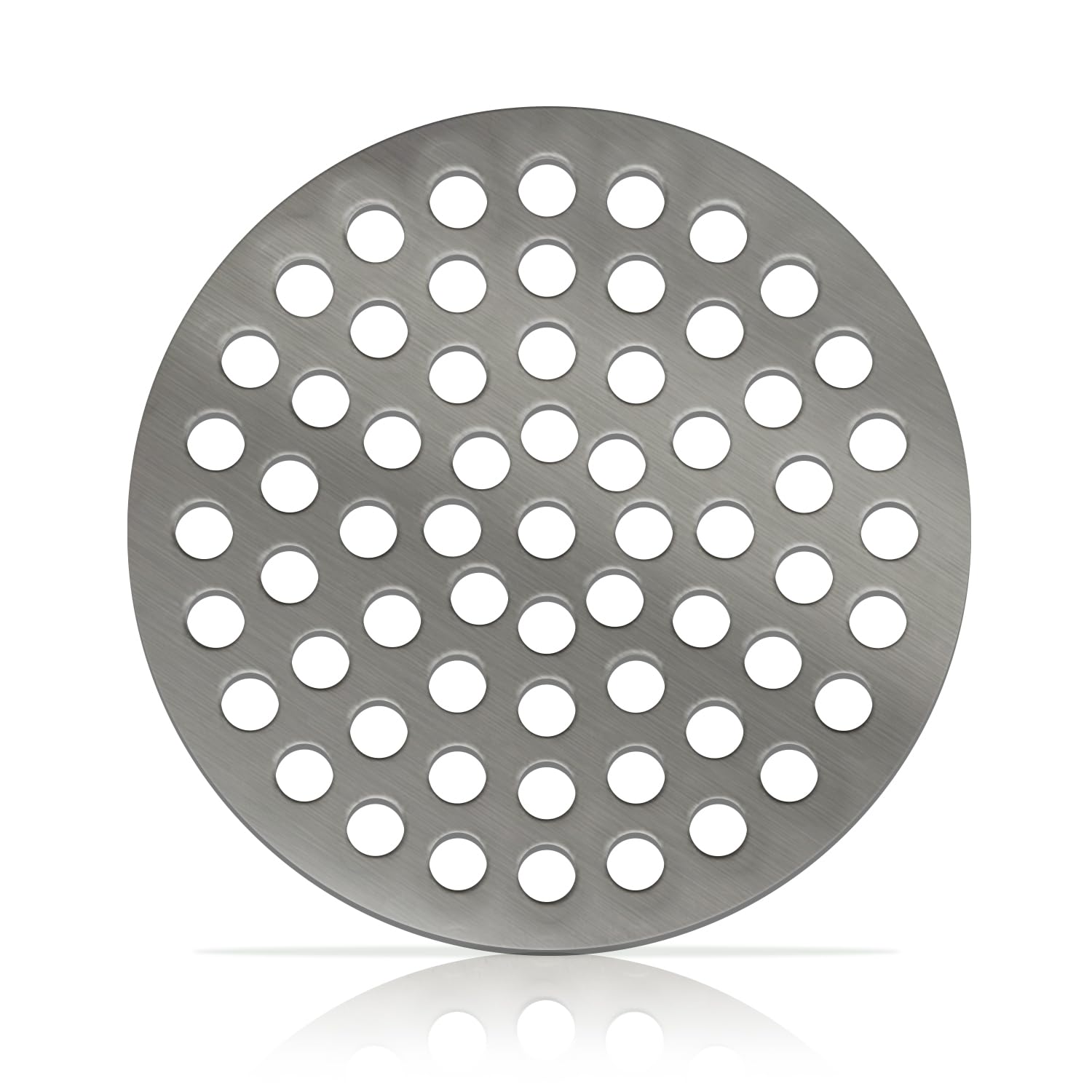 Simply Hardware® Round/Circular Drain Guard/Swirl Cover - 4 Inch up to 9 Inch Stainless Steel - Keep Drains Clear from Leaves & Debris - 4 Inch